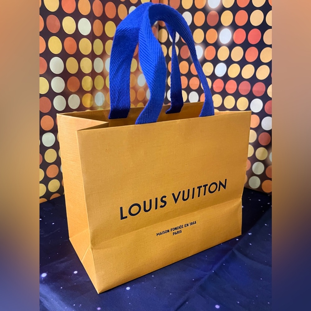 Louis Vuitton Yellow Tote Empty Gift Bag